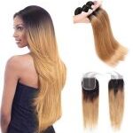 1B/27 Ombre Human Hair Extension – 100% Virgin Hair for a Natural Blonde Blend