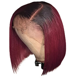 5x5 Lace Closure Wig – Close-Up of Hairline & Natural Blend