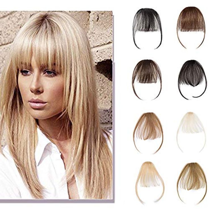 Remy Human Hair Bangs – 100% Virgin Quality, Natural Look