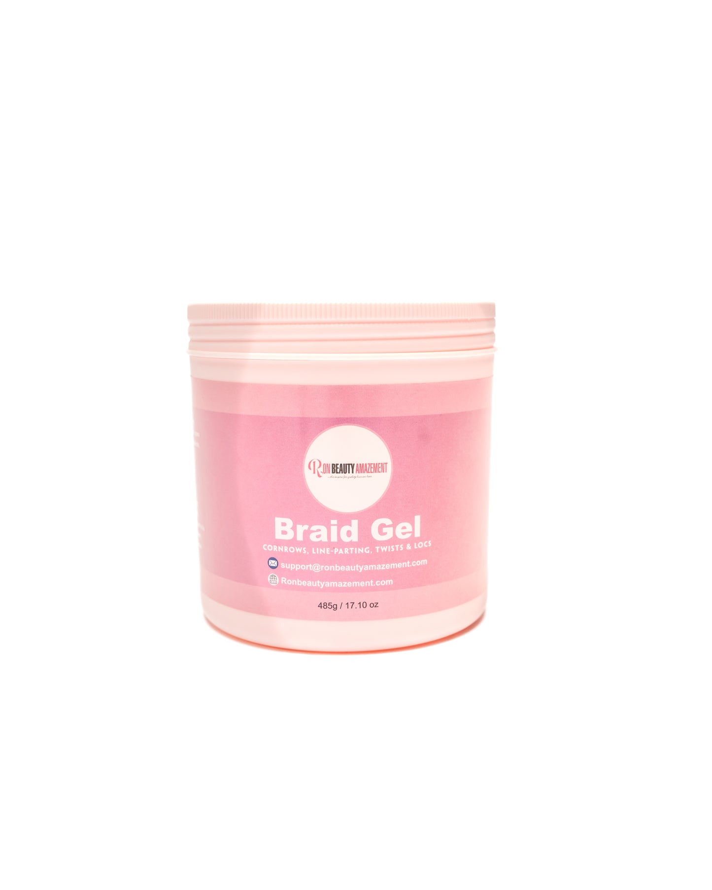 Best Professional Braiding & Lock Gel – 485g | Strong Hold with Shine for Braids, Twists & Locs