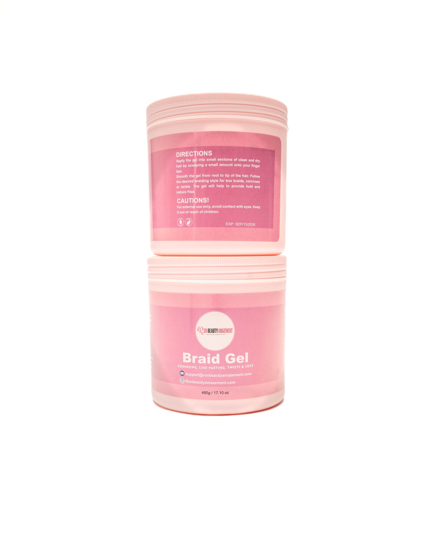 Best Professional Braiding & Lock Gel – 485g | Strong Hold with Shine for Braids, Twists & Locs