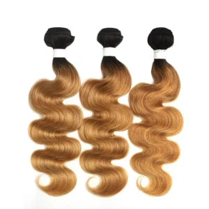 1B/27 Ombre Human Hair Extension – 100% Virgin Hair for a Natural Blonde Blend
