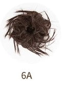 Messy Bun Extensions Wavy Donut Scrunchies