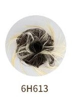 Messy Bun Extensions Wavy Donut Scrunchies