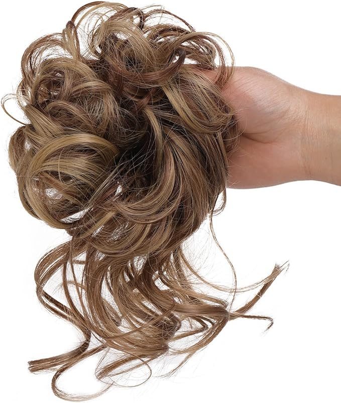 Curly Scrunchies Hairpiece Messy Hair Band
