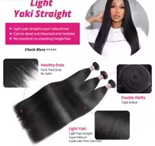Yaki Straight Bundles 100% Human