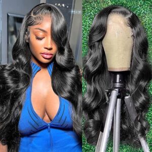 Body Wave Closure Wig 6x6 - Natural Hairline