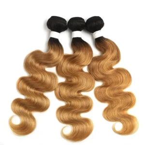 1B/27 Ombre Human Hair Extension – 100% Virgin Hair for a Natural Blonde Blend