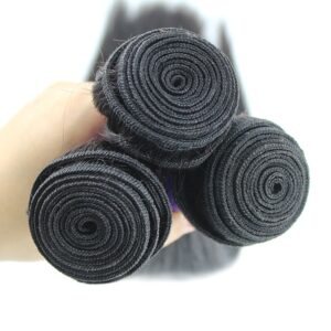 1B Human Hair Straight Extension