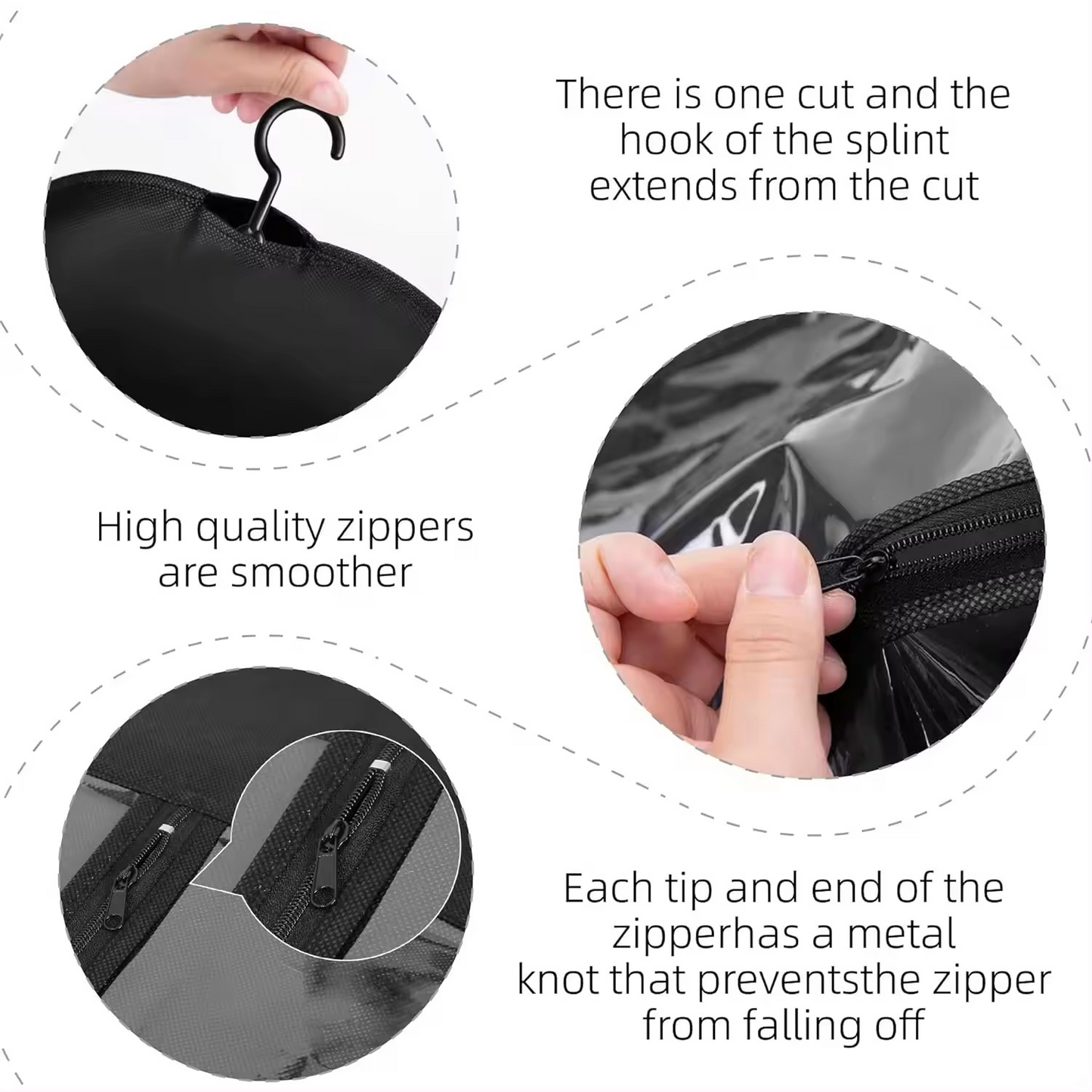 Wigs Storage Bag with Wig Hanger