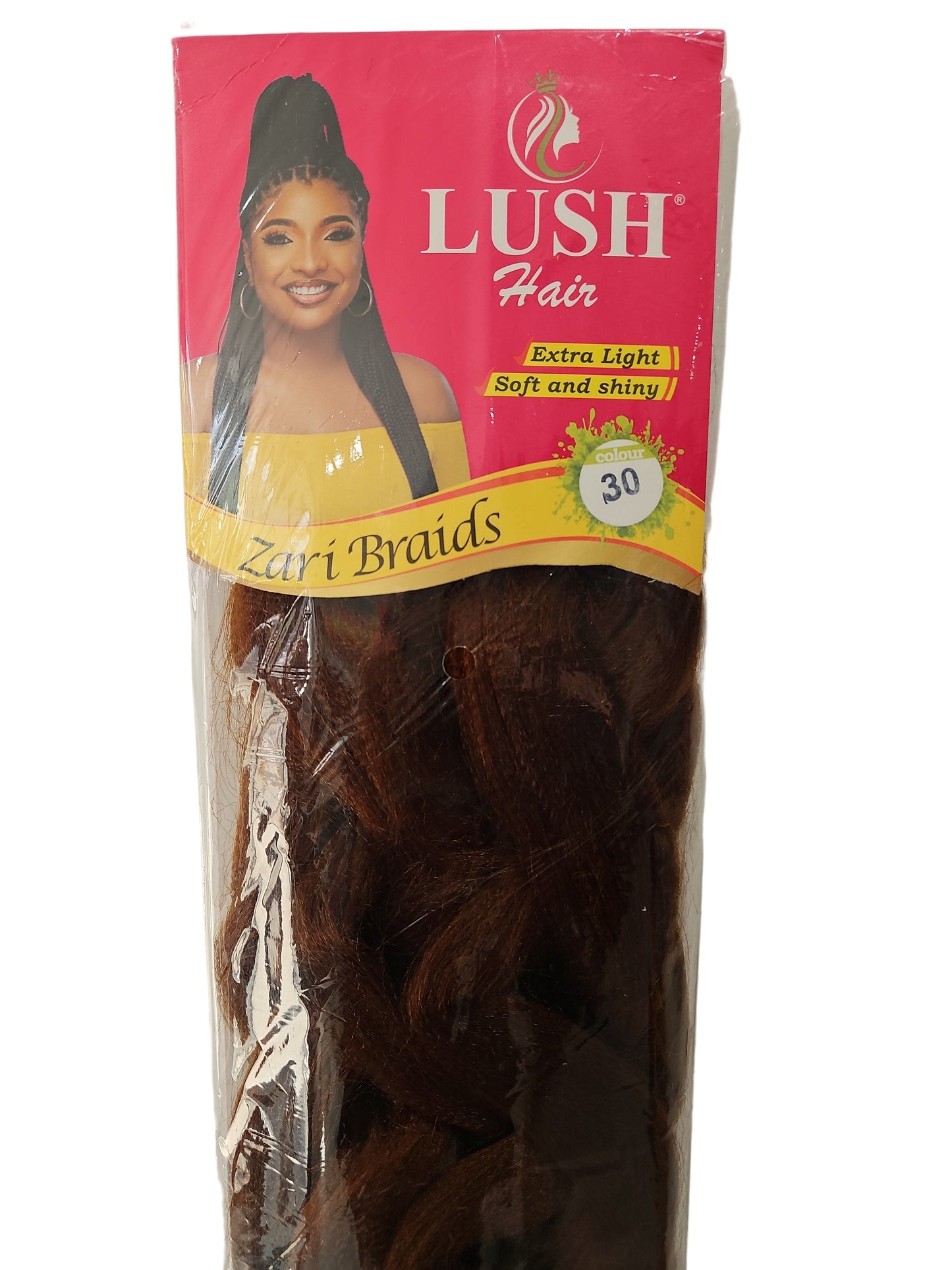 Lush Zari Braids – Lightweight Synthetic Braiding Hair | Soft & Tangle-Free