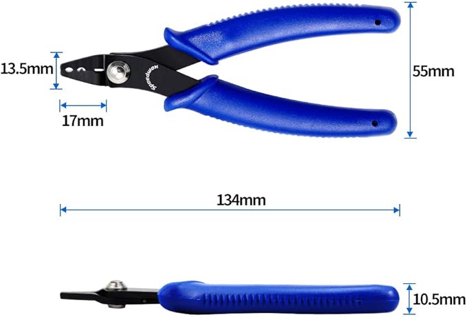 Mini Hair Extension Crimping Pliers with Spring Straight Head Multi Use