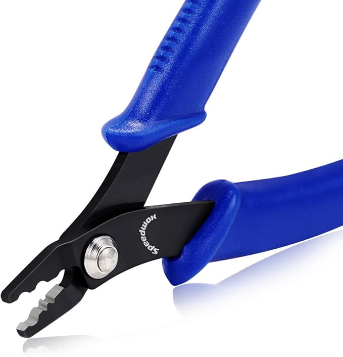 Mini Hair Extension Crimping Pliers with Spring Straight Head Multi Use