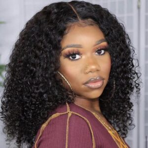 5x5 Clueless Kinky Curly Wig – 100% Human Hair
