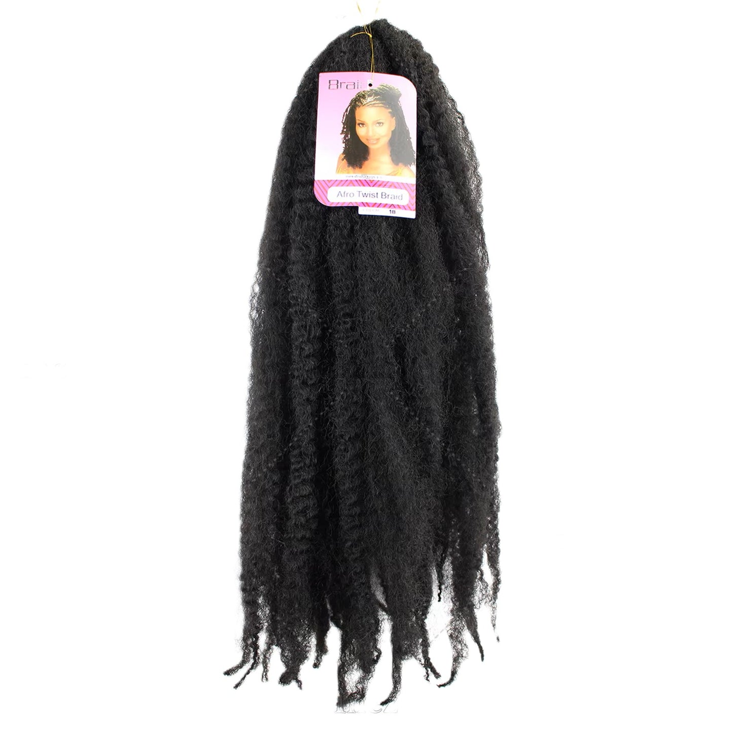 Afro Kinky Marley Hair 18 Inch – Natural Synthetic Braiding Extensions