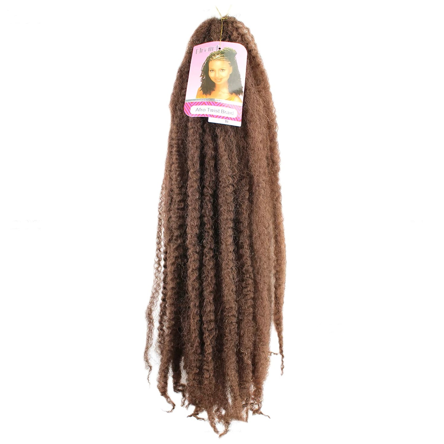 Afro Kinky Marley Hair 18 Inch – Natural Synthetic Braiding Extensions