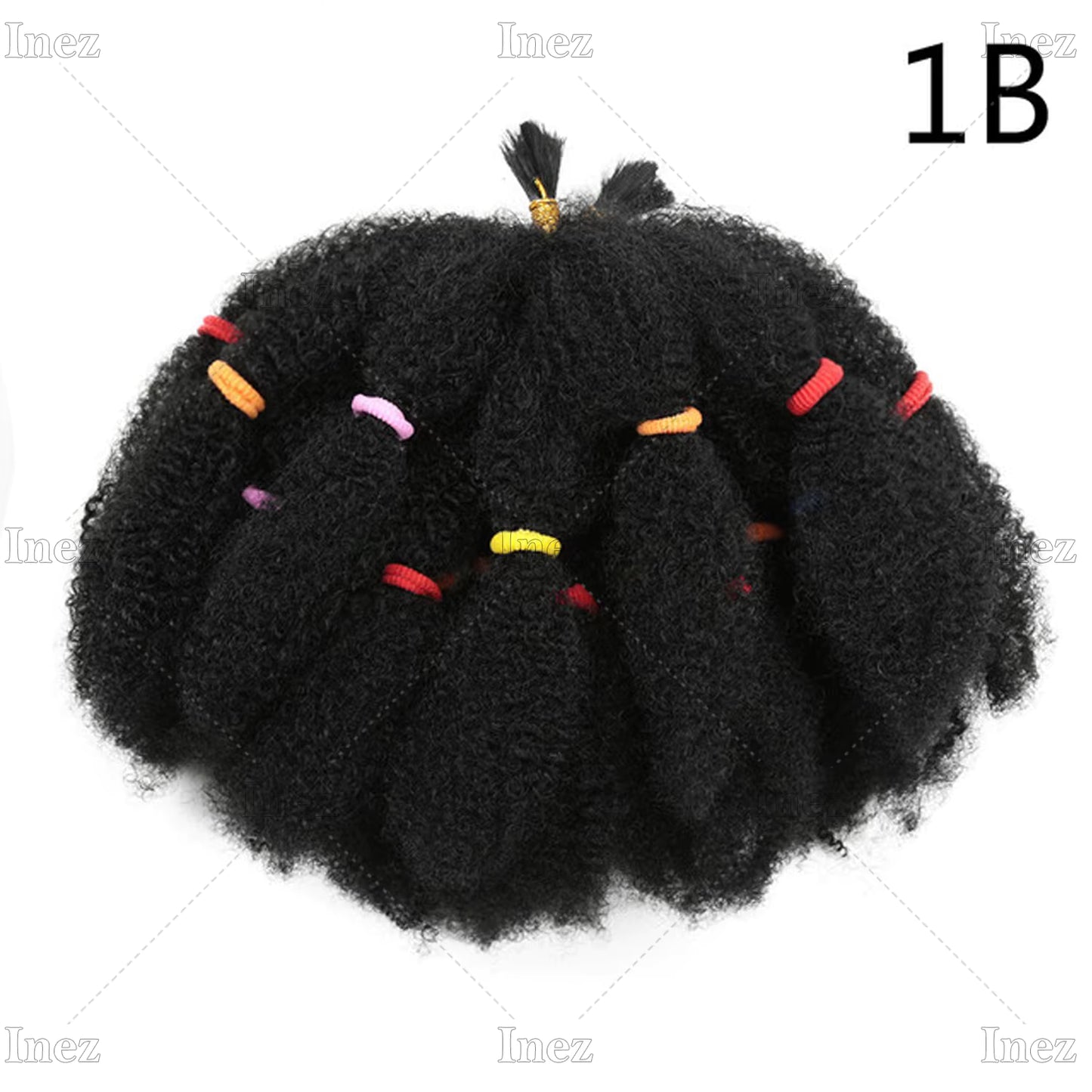 Afro Kinky – 12” Natural Synthetic Extensions | Soft & Lightweight