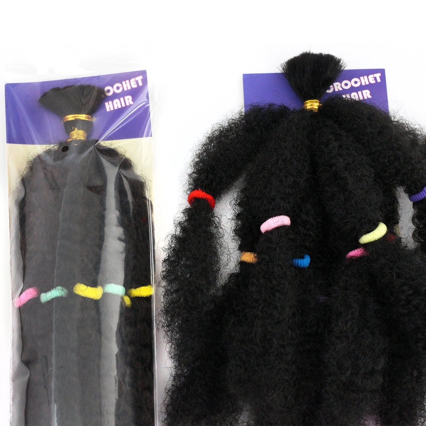 Afro Kinky – 12” Natural Synthetic Extensions | Soft & Lightweight