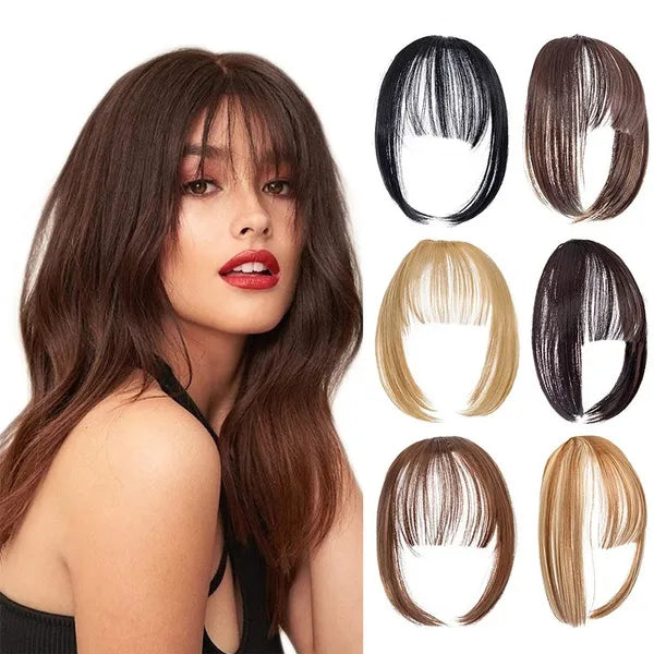 Remy Human Hair Bangs – 100% Virgin Quality, Natural Look