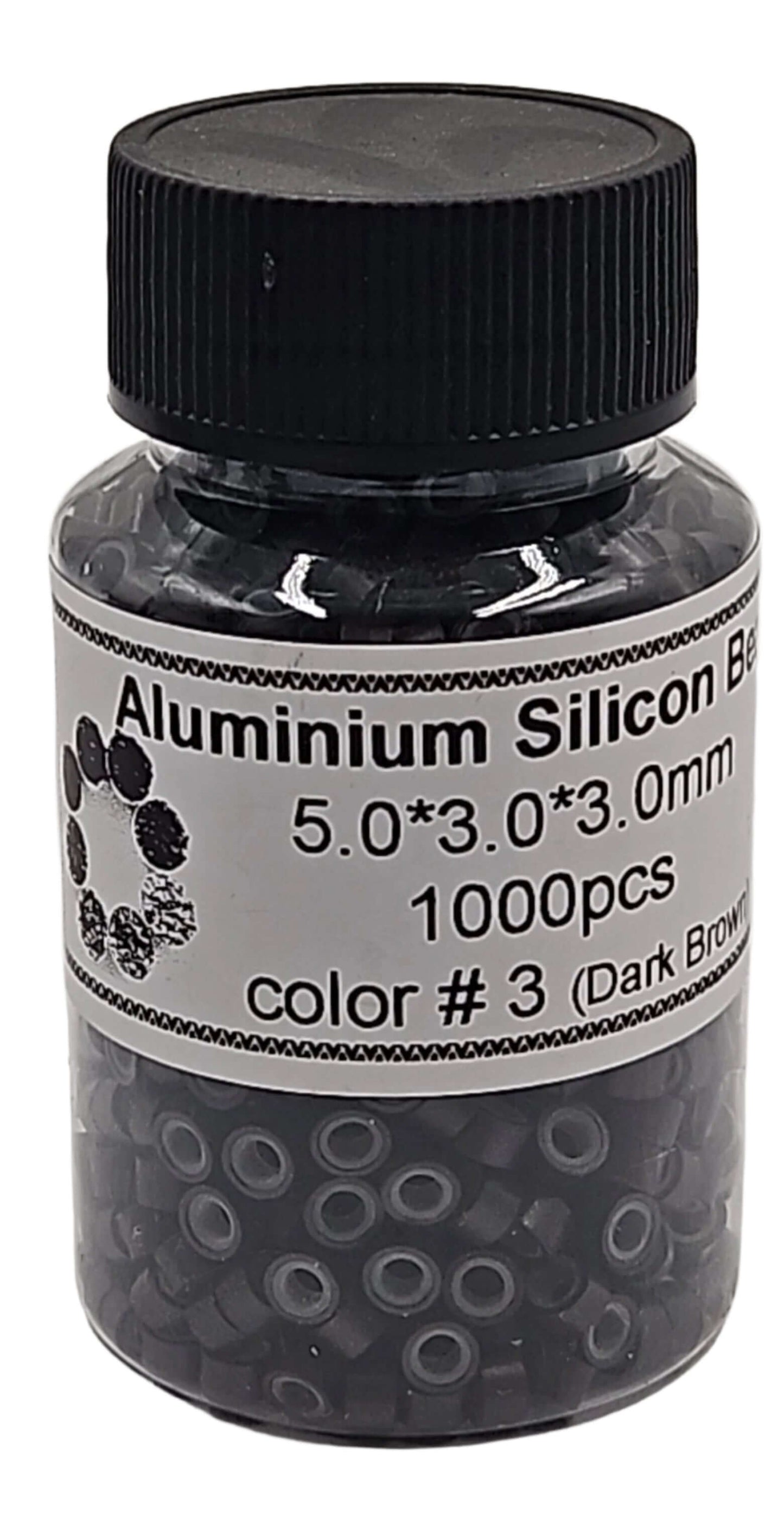 1000PCS Aluminium Silicon Nano Beads