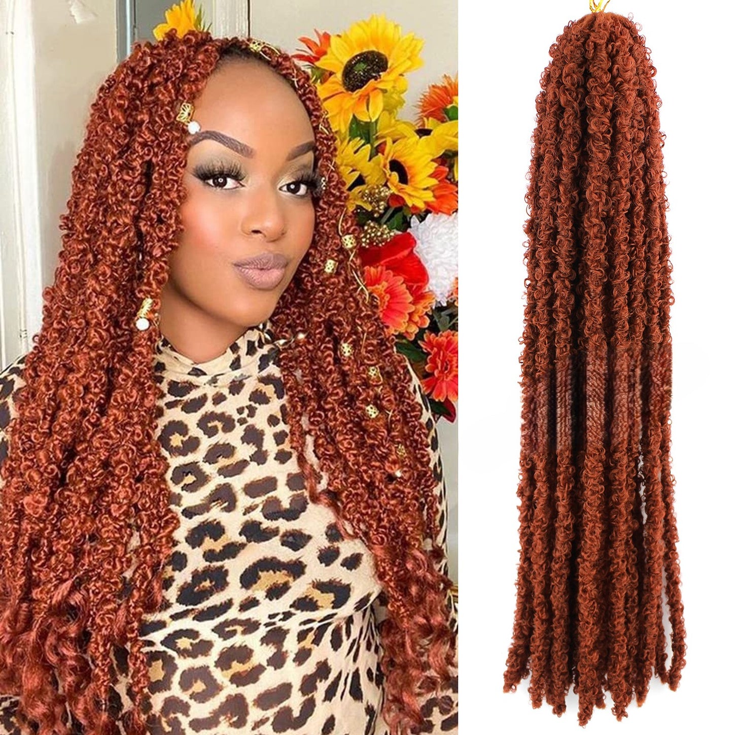 Distressed Butterfly Locs 24 Inch – Natural Synthetic Crochet Hair
