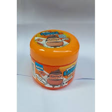 Gorilla Earwax Hair Wax Gel jar showcasing extreme hold and sleek shine benefits for all hair types.