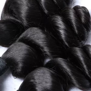 100% Human Hair Loose Wave Weft– Soft, Lush, and Long-Lasting Virgin Hair Bundles