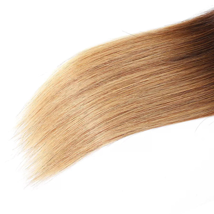 💇🏾‍♀️ 1B/27 Ombre Straight Hair Extension – Silky, Seamless & Stylish | 100% Human Hair