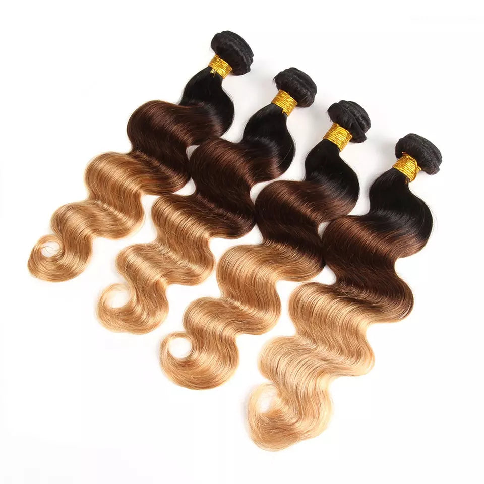1B/4/27 Ombre Straight Bundles
