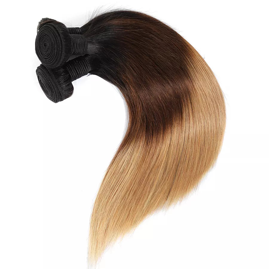 1B/4/27 Ombre Straight Bundles