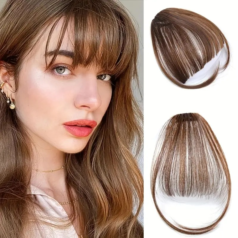 Remy Human Hair Bangs – 100% Virgin Quality, Natural Look