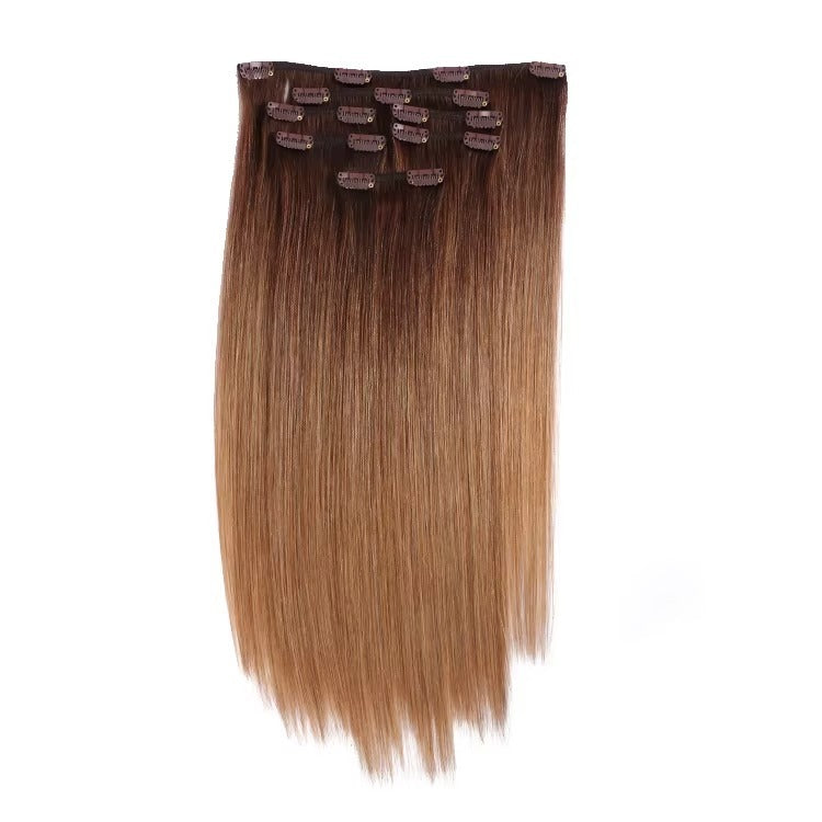 22" Clip-In Hair Extensions – 50grams-100% Human Hair for Instant Length & Volume