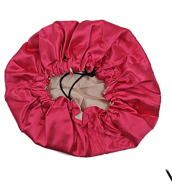 Bonnet Sleep Cap for Kids and Adult-Soft, Satin Protective Hair Bonnet