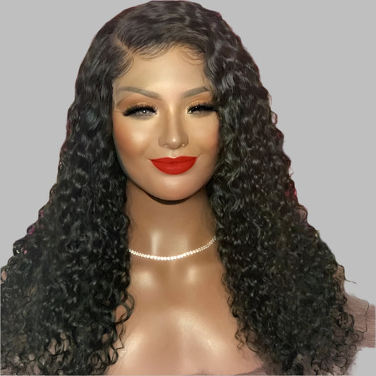 Kinky Curly 5×5 Lace Closure Wig – 100% Human Hair | High-Quality Texture & Natural Look