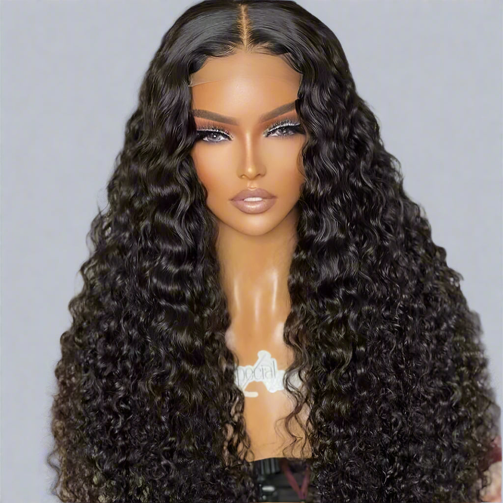 Kinky Curly 5×5 Lace Closure Wig – 100% Human Hair | High-Quality Texture & Natural Look
