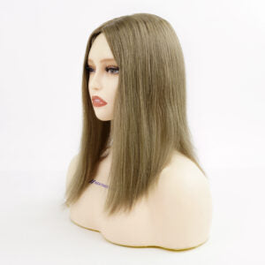 4.5"*6" Natural Looking Human Hair Mono Toppers