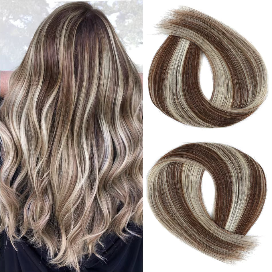20" Keratin Weft (Flat Tip) Hair Extensions – 100% Remy Human Hair
