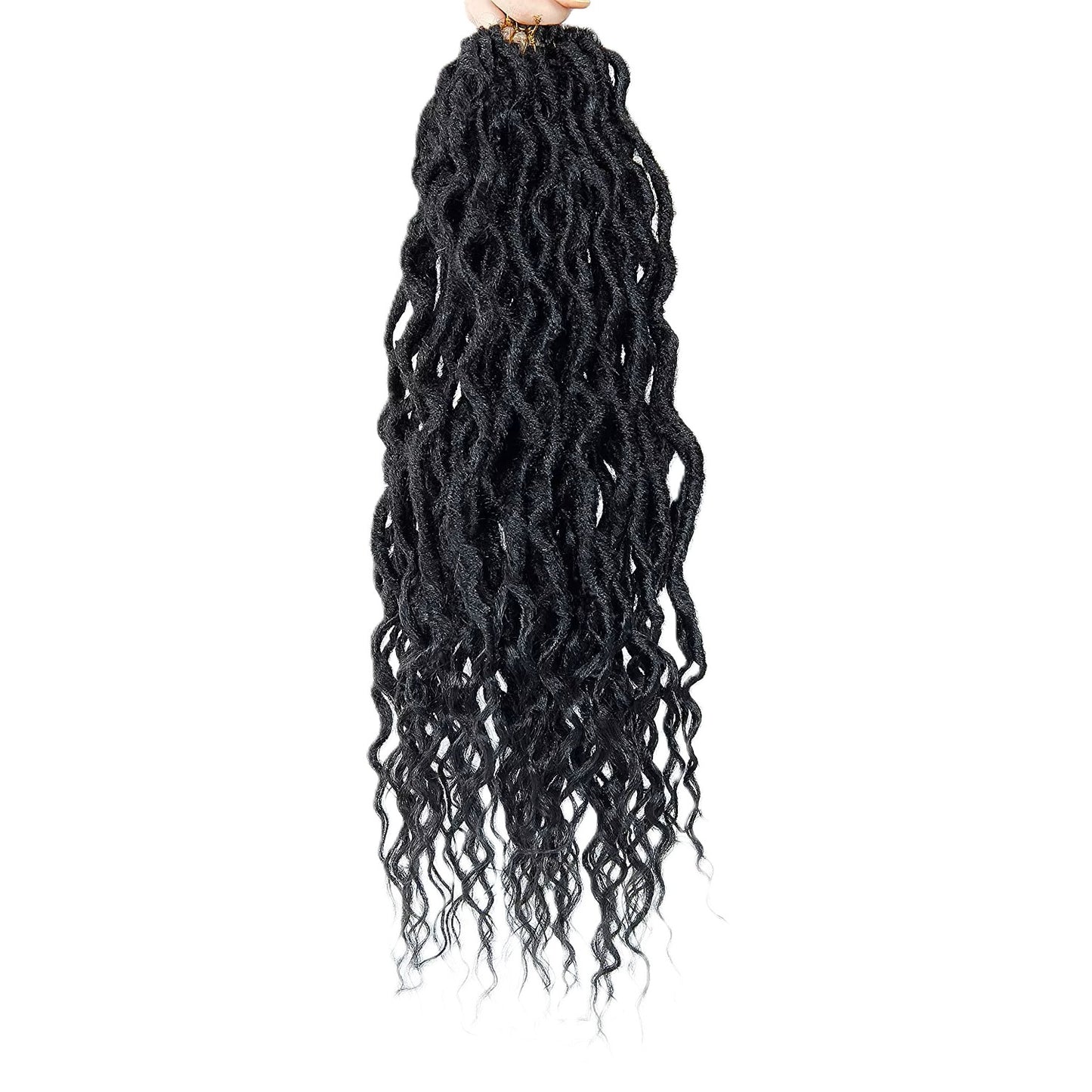 Queen Locs 26 Inch – Natural Synthetic Crochet Faux Loc Hair
