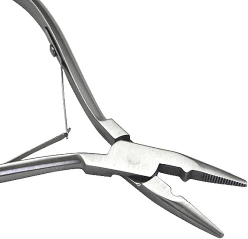 ✂️ Hair Extensions Plier Sealing Clamp – Professional Tool for Securing Bonds & Micro Rings