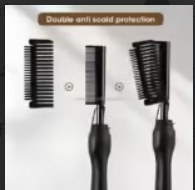 Ceramic Hot Comb – Electric Hair Straightening Comb for Smooth, Silky Styles