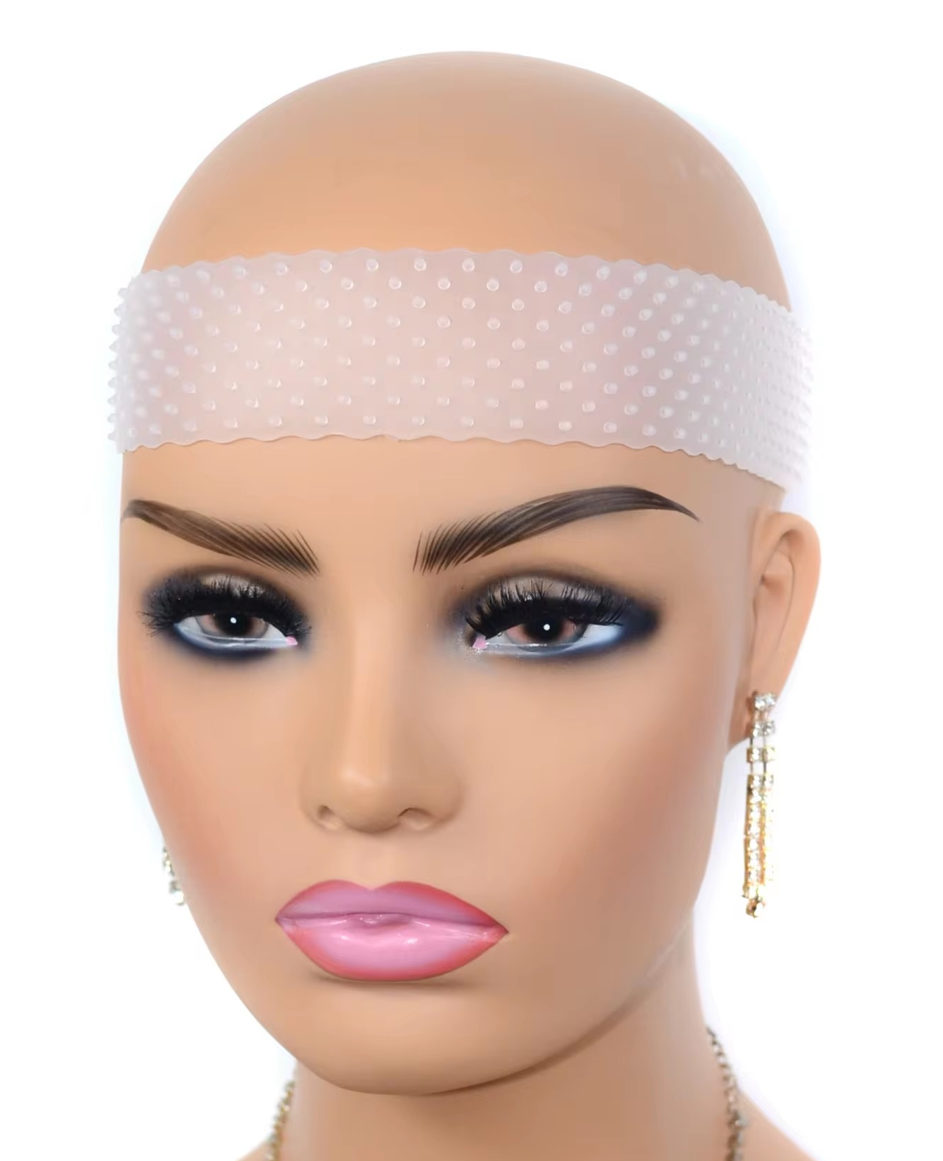 Close-Up of Silicone Wig Grip – Comfortable and Sweat-Resistant
