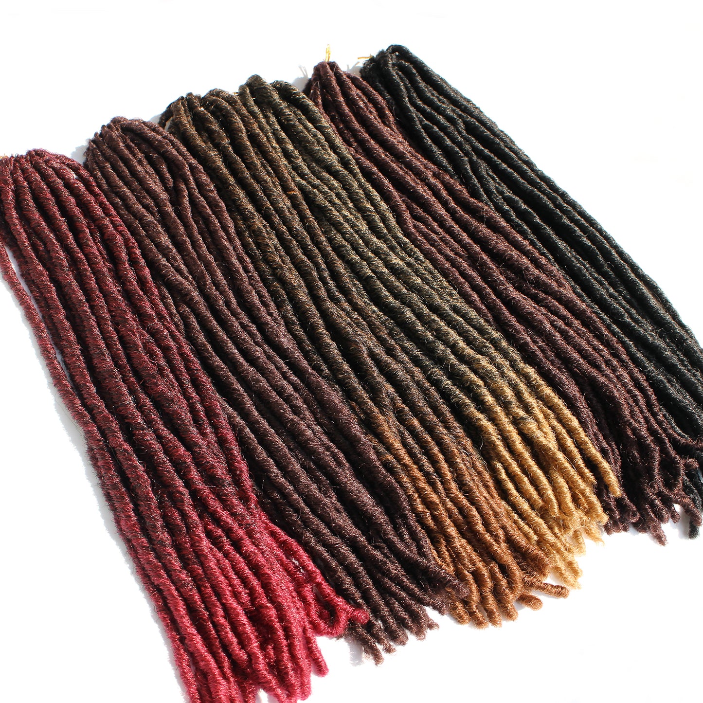 Straight Faux Locs – Natural Synthetic Crochet Hair