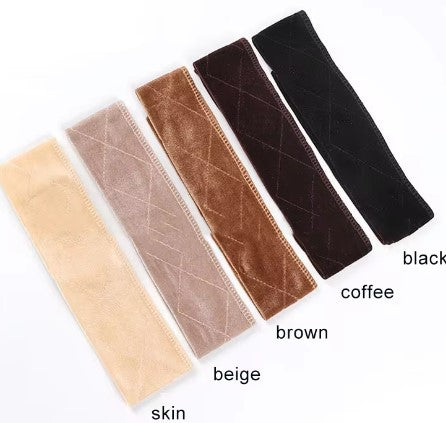 Velvet Wig Adjustable Elastic Comfort Headband