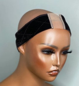 Velvet Wig Adjustable Elastic Comfort Headband