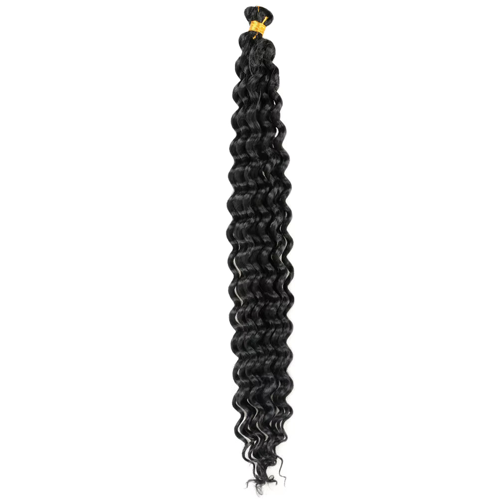 Water Deep Wave Hair 20 Inch – Natural Synthetic Extensions