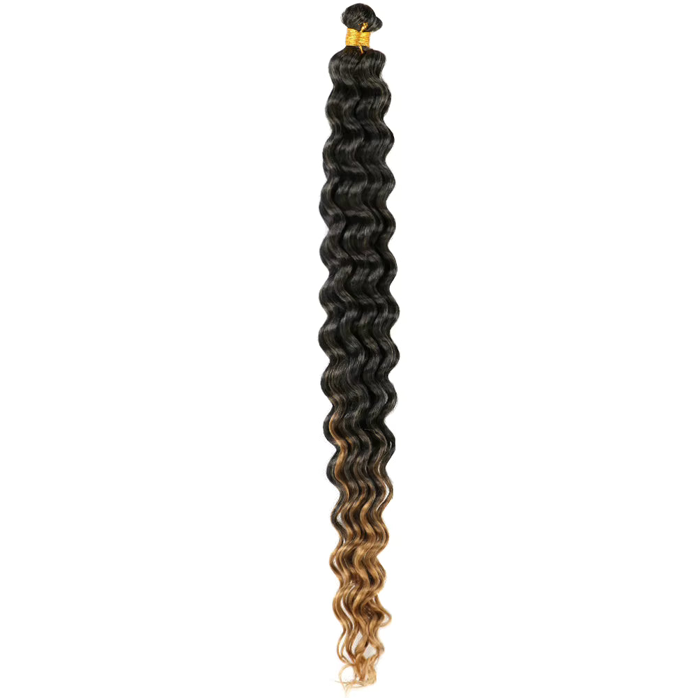 Water Deep Wave Hair 20 Inch – Natural Synthetic Extensions