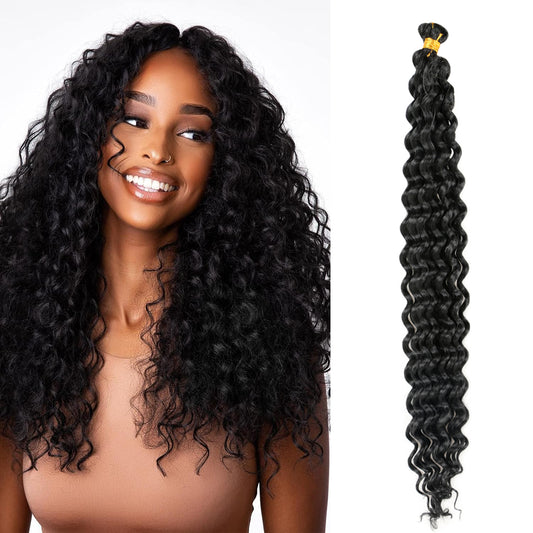 Water Deep Wave Hair 20 Inch – Natural Synthetic Extensions