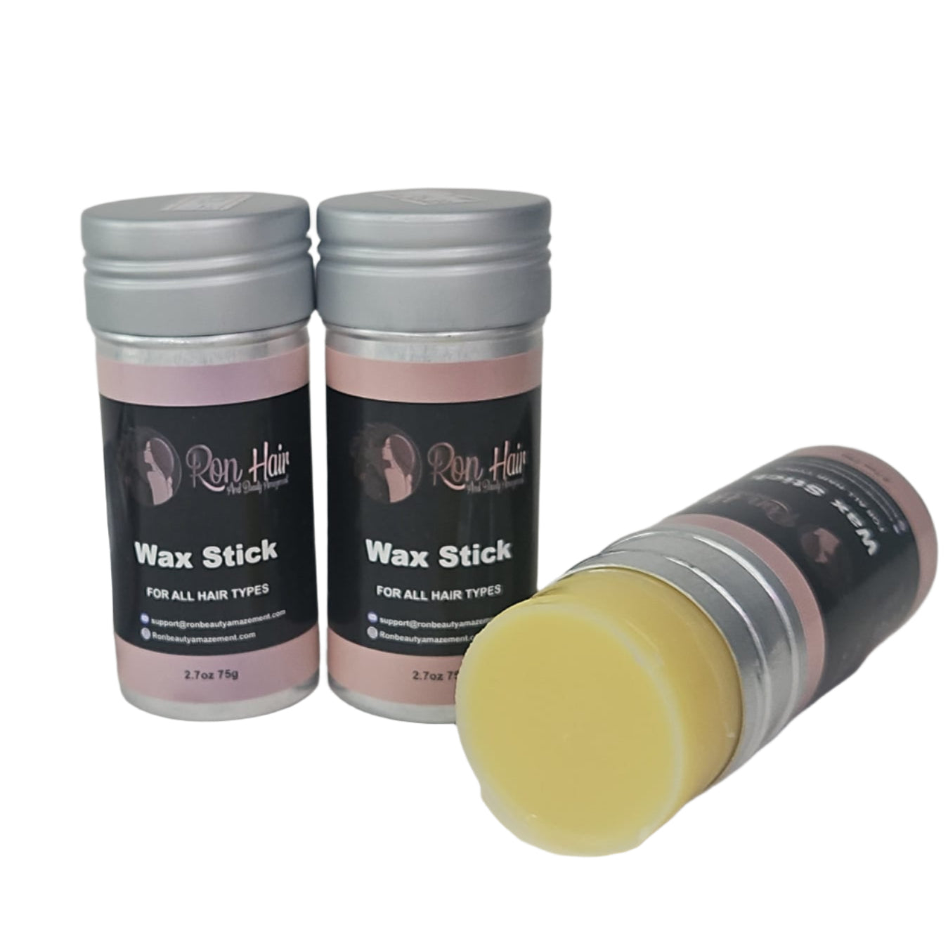Sleek Finish Hair Wax Stick – Flyaway Tamer for All Hair.