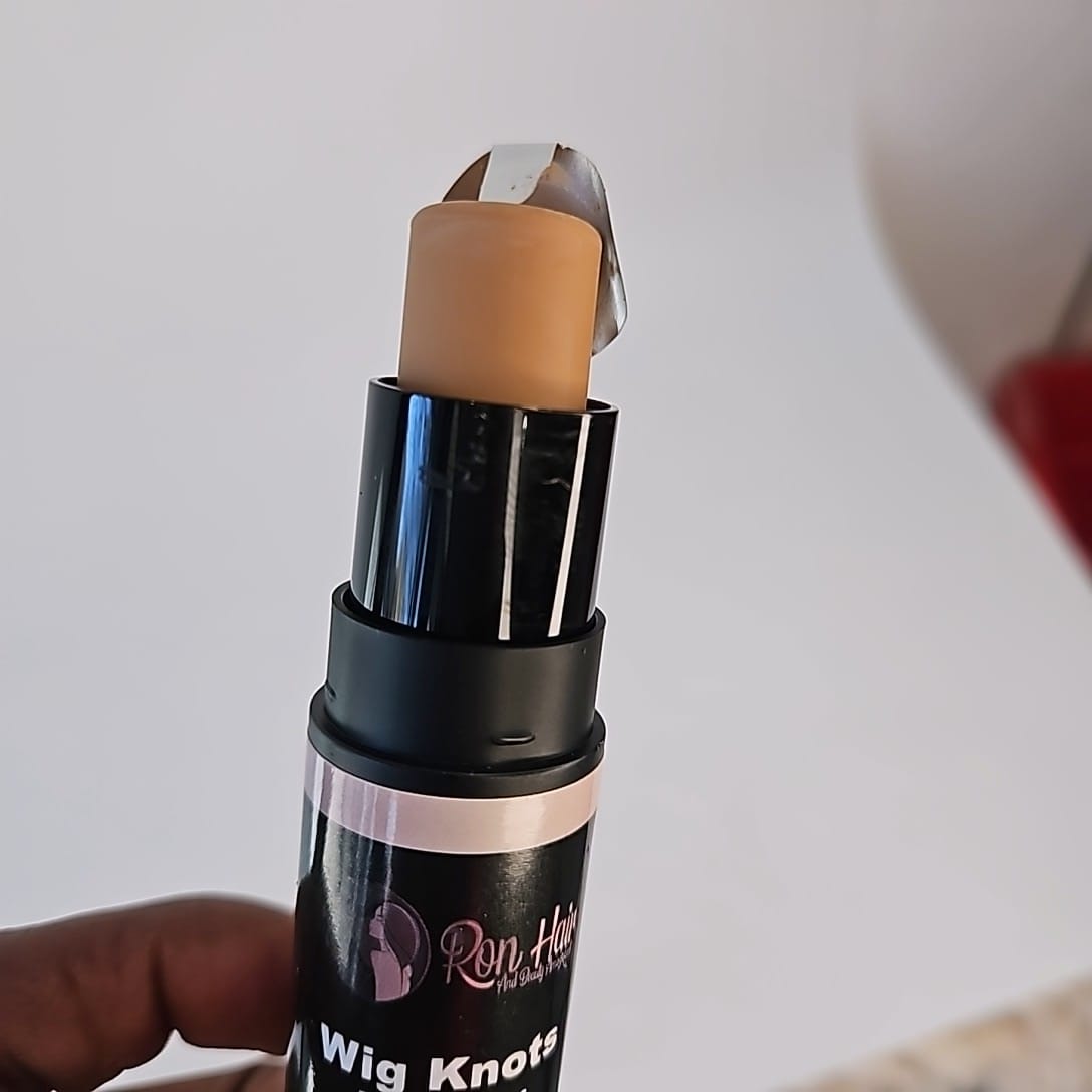 Wig Knots Healer with Brush – Lace Knot Concealer for Natural Scalp Look