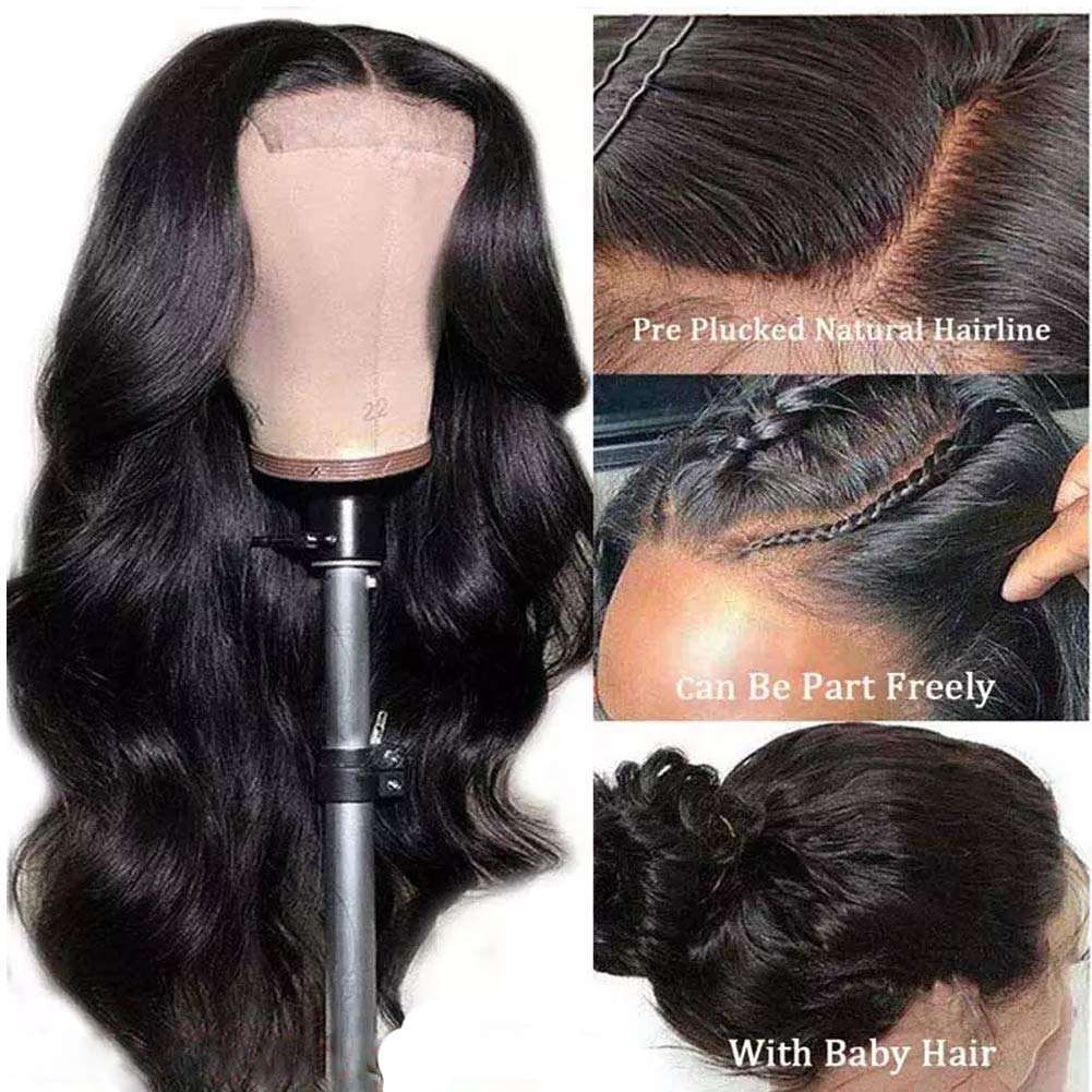 4*4 Closure Body Wave Wigs